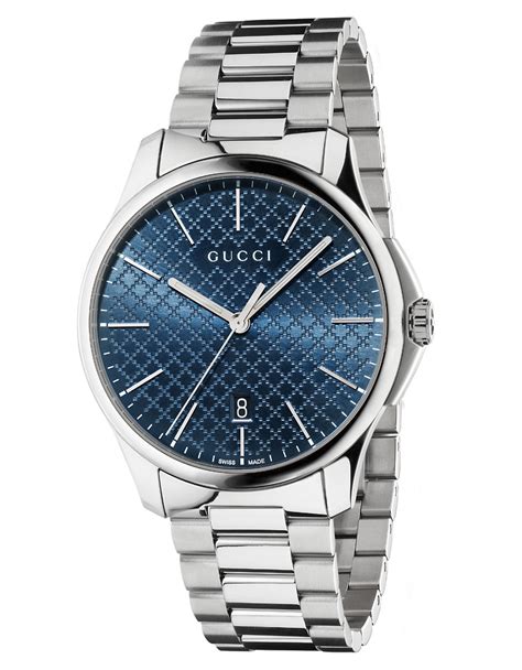 gucci mens silver stainless steel watch|gucci g timeless watch 40mm.